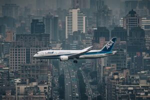 Impact of air travel on climate change