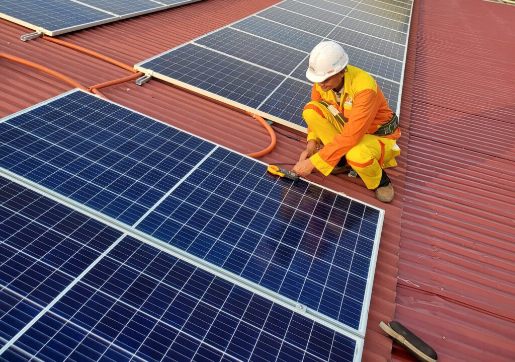 solar panel cleaning