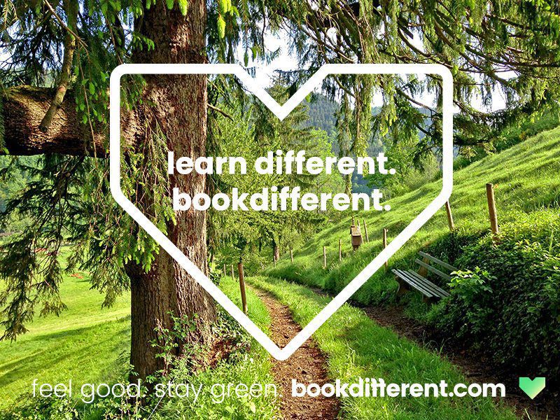BookDifferent is a unique sustainable travel app