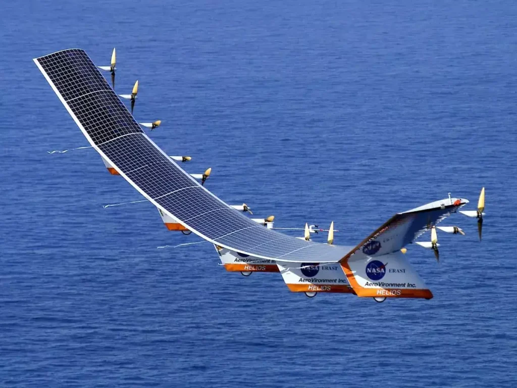 Solar-Powered Drones 