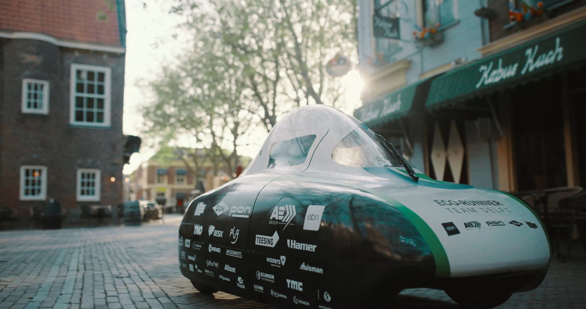 Discover the groundbreaking Eco-Runner XII, a hydrogen car that sets new mileage records. Experience the future of sustainable transportation with over 1242 miles on a single tank