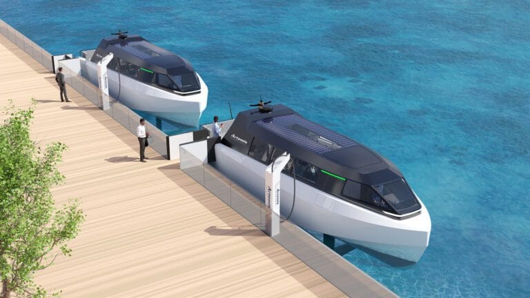 Electric Hydrofoil Water Taxi