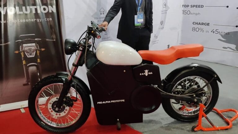 Raptee Electric Motorcycle