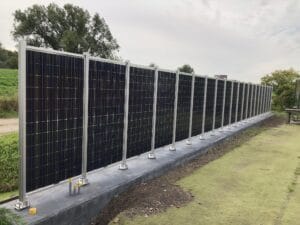 Gridcog Solar Fence