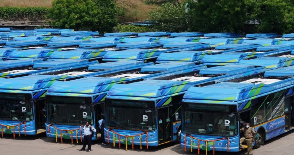 electric buses,