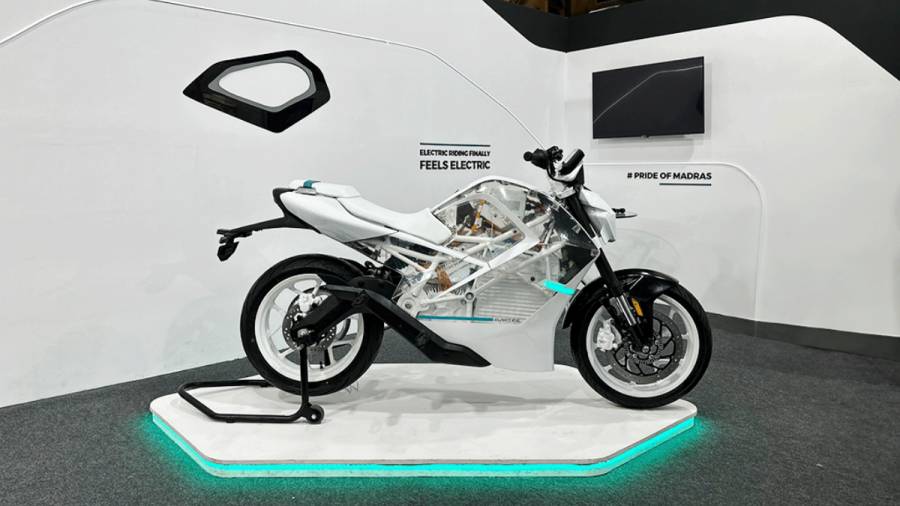 Raptee Energy's Electric Motorcycle