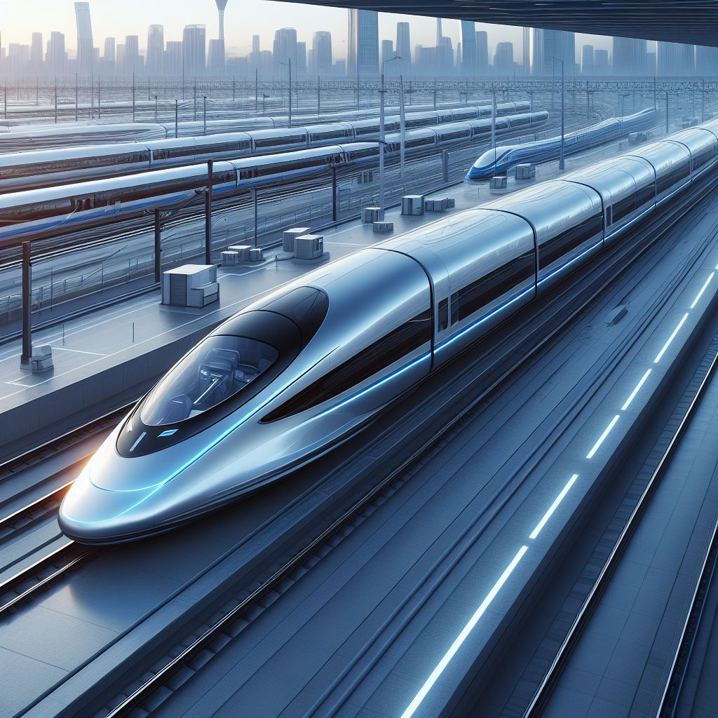 Hydrogen-Electric High-Speed Train 