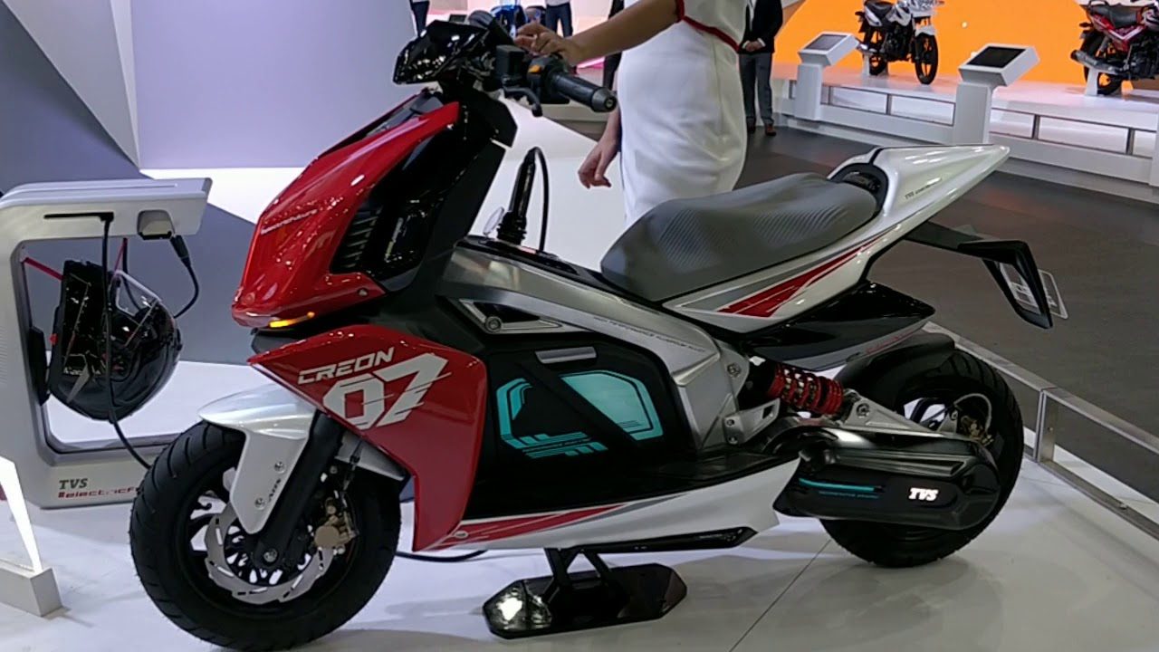 TVS X electric scooter 