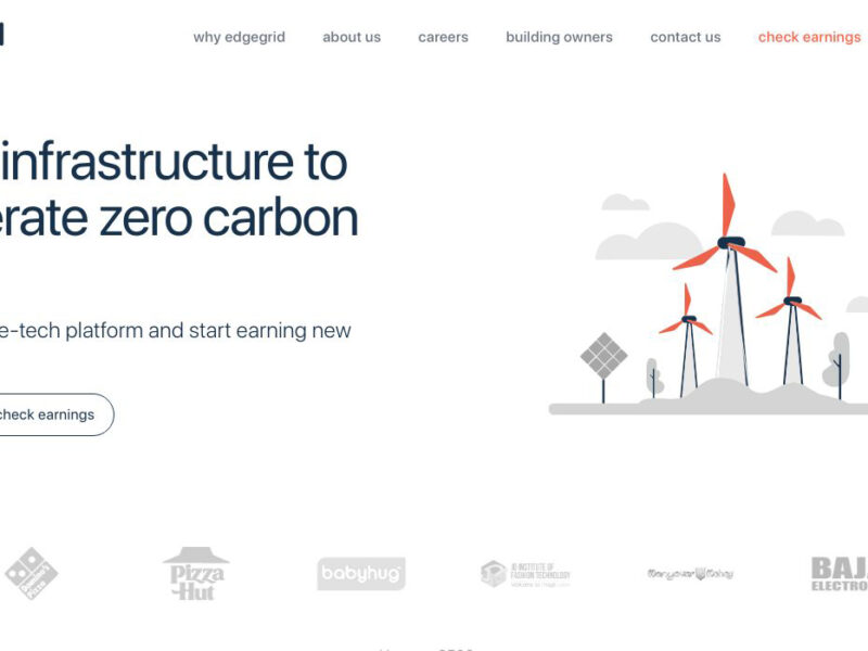 EdgeGrid Cleantech Platform 2 EdgeGrid Cleantech Platform