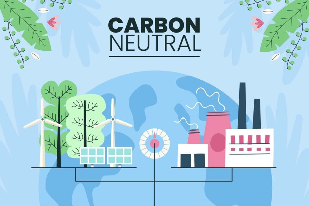 Carbon Neutral illustration