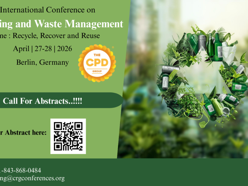 9th International Conference on Recycling and Waste Management